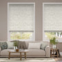 Colorized William Morris Sunflower Linen Roman Blind 7098