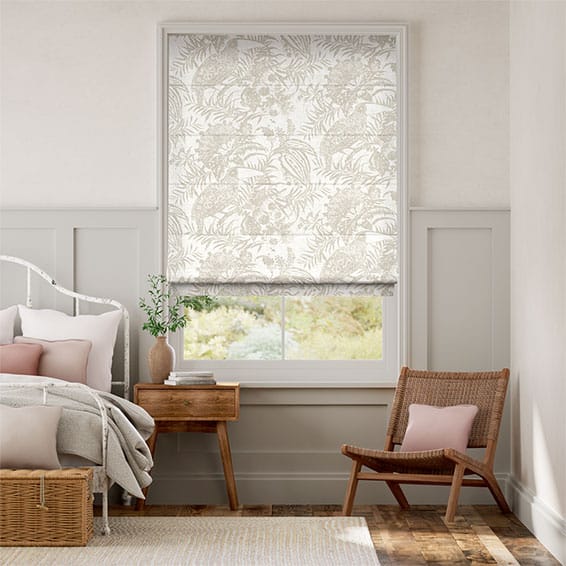 Colorized Toco Neutral  Roman Blind 7106