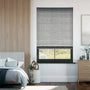 Colorized Alessio Graphite  Roman Blind 7117