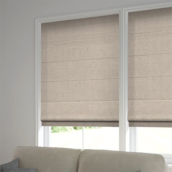 ColorizedZoom Chalfont Taupe  Roman Blind 8754