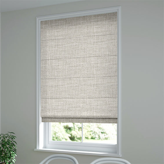 ColorizedZoom Arlo Softest Grey Roman Blind 7199