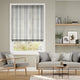 Colorized Oasis Stripe Mineral Roman Blind 8938
