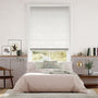 Colorized Amara Pearl White Roman Blind 7261