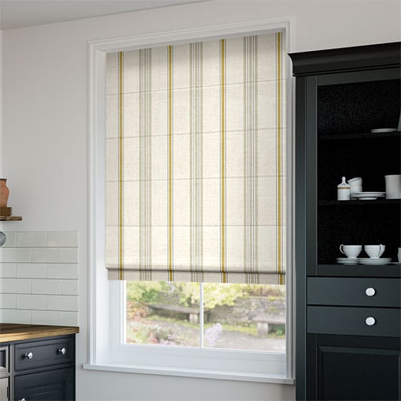 ColorizedZoom Huntington Lemon Roman Blind 7279