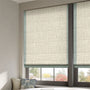 ColorizedZoom Wilton Natural Weave & Paleo Linen Teal Wash Roman Blind 7283