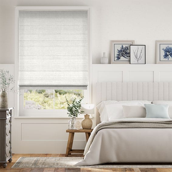 Colorized Penelope Glacier Roman Blind 7285