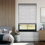 Colorized Odette Pearl Grey Roman Blind 7286