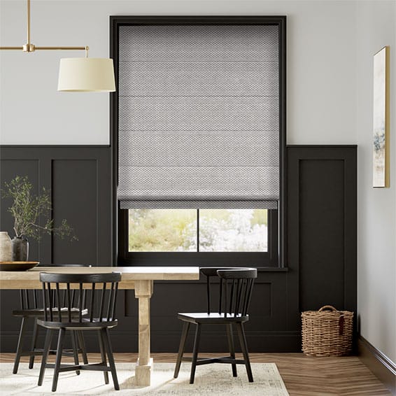 Colorized Electric Elision Steel Roman Blind 7333