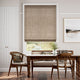 Colorized Electric Eternity Linen Biscuit Roman Blind 7335