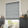 ColorizedZoom Electric Harlow Midnight Blue Roman Blind 7337