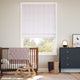Colorized Ella Stripe Lavender  Roman Blind 7411