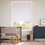 Colorized Ella Stripe Lavender  Roman Blind 7411