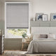 Colorized Etta Argent Grey Roman Blind 7439