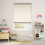 Colorized Little Arches Rainbow Roman Blind 7458