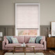 Colorized William Morris Willow Blush  Roman Blind 7479