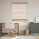Colorized William Morris Brother Rabbit Soft Pink Roman Blind 7495