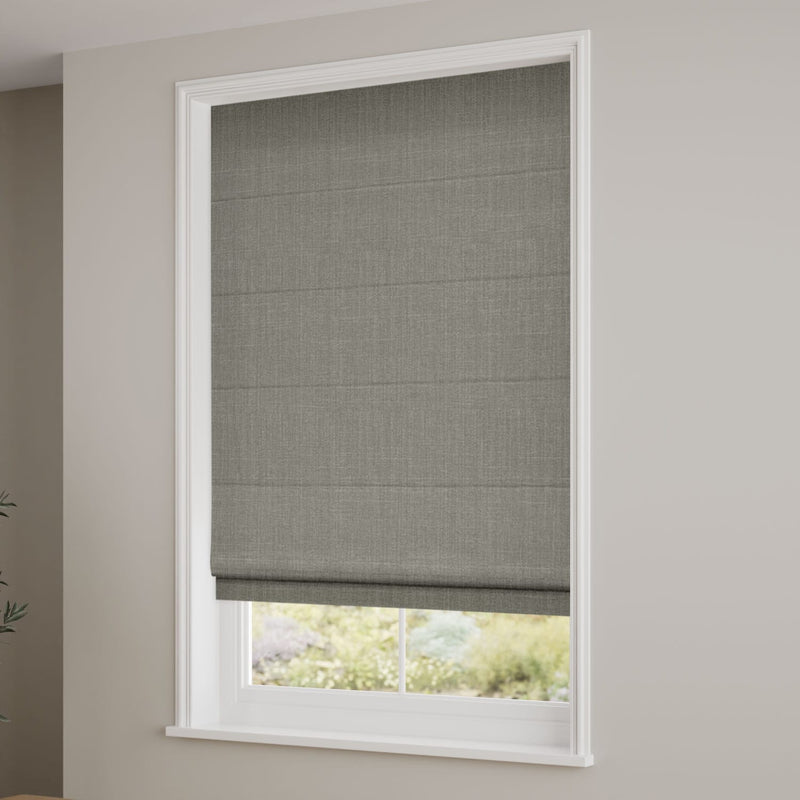 ColorizedZoom Averley Dove Grey Roman Blind 7546