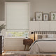 Colorized Denver Blackout Feather Grey Roman Blind 7592