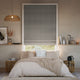 Colorized Denver Blackout Mid-Grey Roman Blind 7594