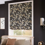 ColorizedZoom Watercolour Canopy Velvet Duck Egg Roman Blind 7704