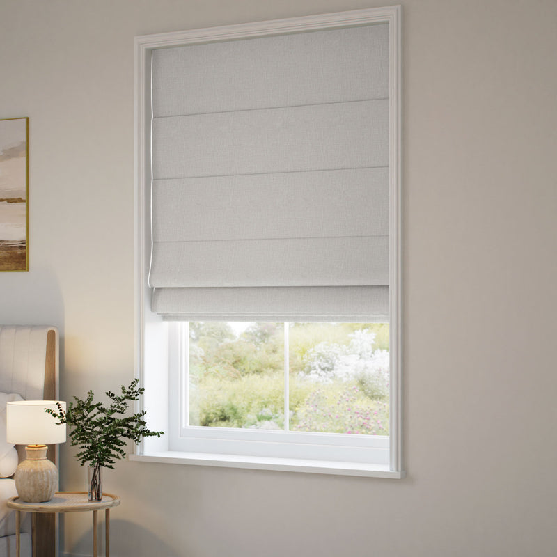 ColorizedZoom Columbia Rock Salt Roman Blind 7773