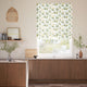 Colorized Rubus Traditional Green Roman Blind 7814