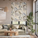 Colorized Cedella Sepia  Roman Blind 7820