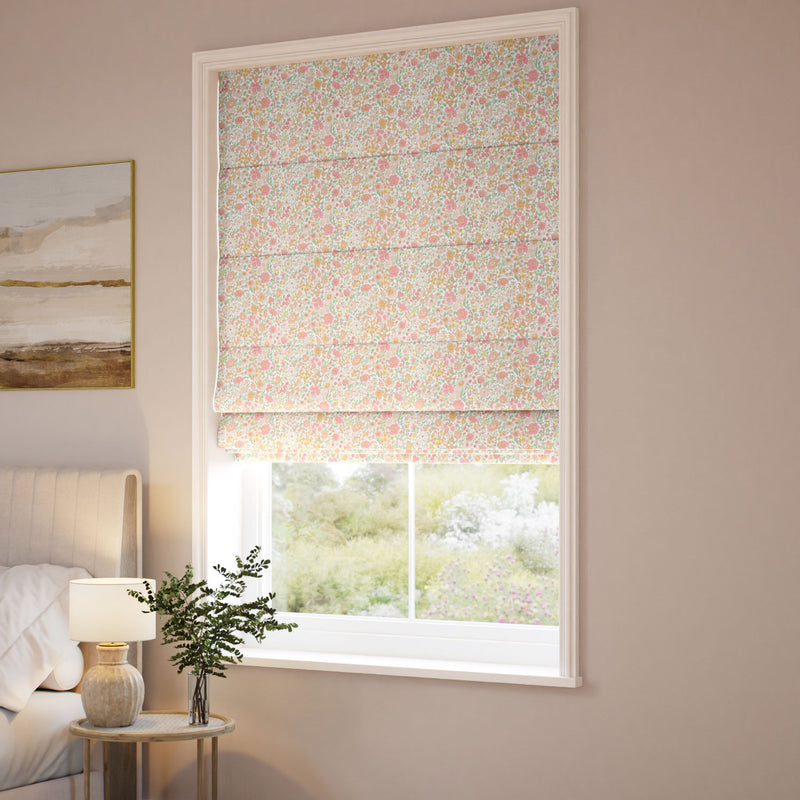 ColorizedZoom Wharfedale Apricot Roman Blind 7856