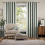 Colorized Rosehip Leaf Blue Curtains 5460