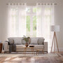Colorized Paraiso Voile Crystal Curtains 5485