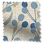 ColorizedSwatch Bursting Berries Vintage Linen Blueberry Curtains sample image 5519