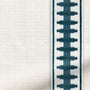 ColorizedZoom Quintessence Linen & Ascott Teal Curtains 5604