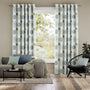 Colorized Gardenia Inky Blue Curtains 5701
