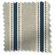 ColorizedSwatch Twill Stripe Linen Deep Blue Curtains sample image 5704