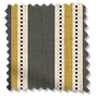 ColorizedSwatch Twill Stripe Linen Gold Shadow Curtains sample image 5706