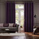 Colorized Plush Chenille Amethyst  Curtains 5709