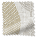 ColorizedSwatch Winter Leaf Linen Hazelwood Curtains sample image 5734