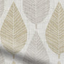 ColorizedZoom Winter Leaf Linen Hazelwood Curtains 5734