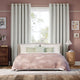 Colorized Devon Stripe Smoke Grey  Curtains 5789