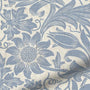 ColorizedZoom William Morris Sunflower Vintage Blue Curtains 5831