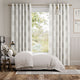 Colorized Bay Tree & Bird Parchment Curtains 5837