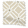 ColorizedSwatch Fretwork Diamond Linen Curtains sample image 5844