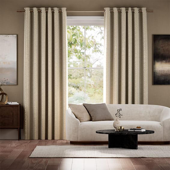 Colorized Jinli Bronze  Curtains 5853