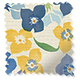 ColorizedSwatch Tiny Wallflower Blue Curtains sample image 5858