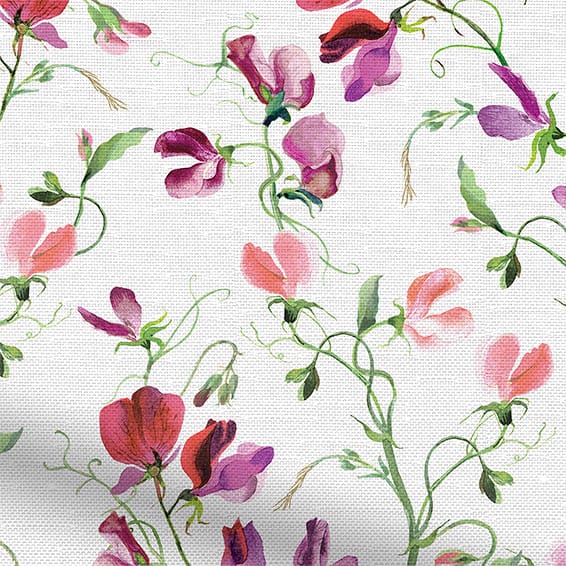 ColorizedZoom Sweet Pea Pink Curtains 5895
