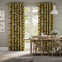 Colorized Sunflowers Yellow Curtains 5896