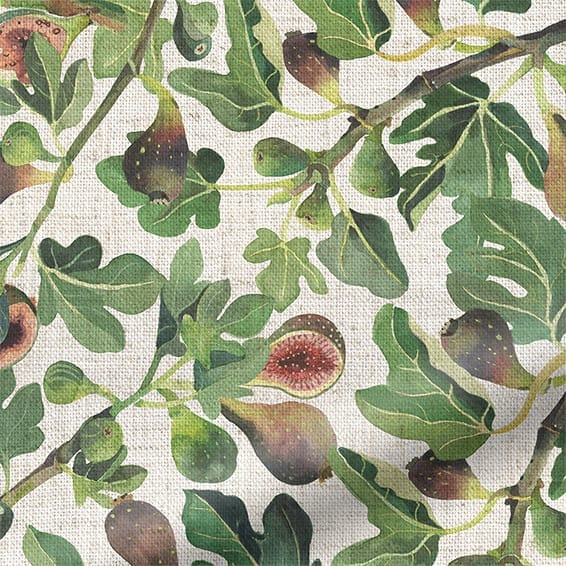 ColorizedZoom Figs Green Curtains 5897
