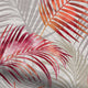 ColorizedZoom Palm Leaf Burnt Orange Curtains 5949
