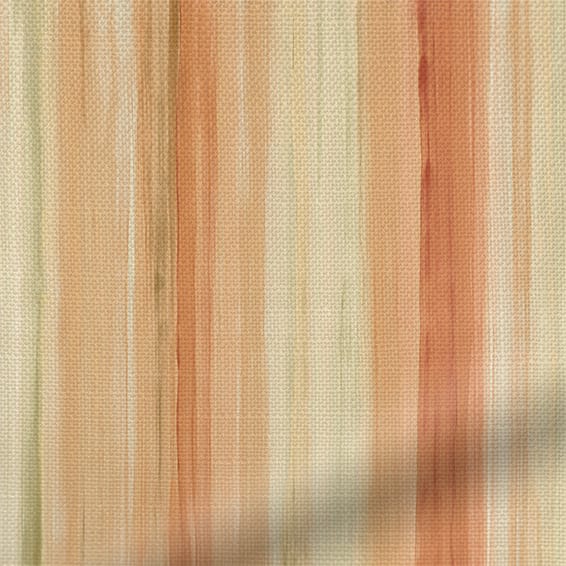 ColorizedZoom Oasis Stripe Terracotta Curtains 6051