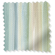 ColorizedSwatch Oasis Stripe Aqua Blue Curtains sample image 6048